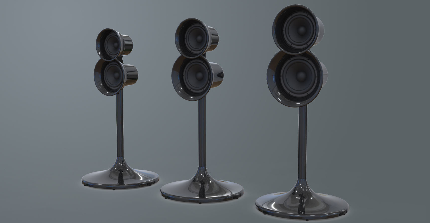 Haniwa Speaker System - Three Available Sizes